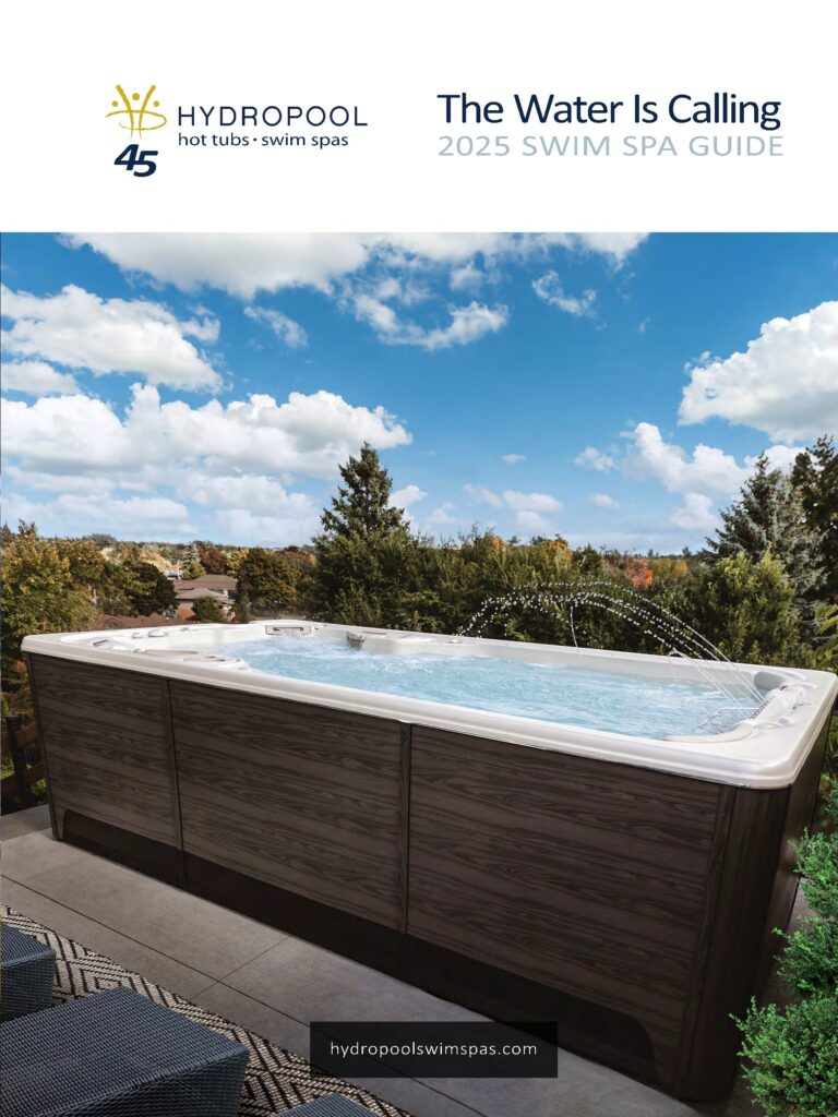 Hydropool Swim Spa Brochure 2025